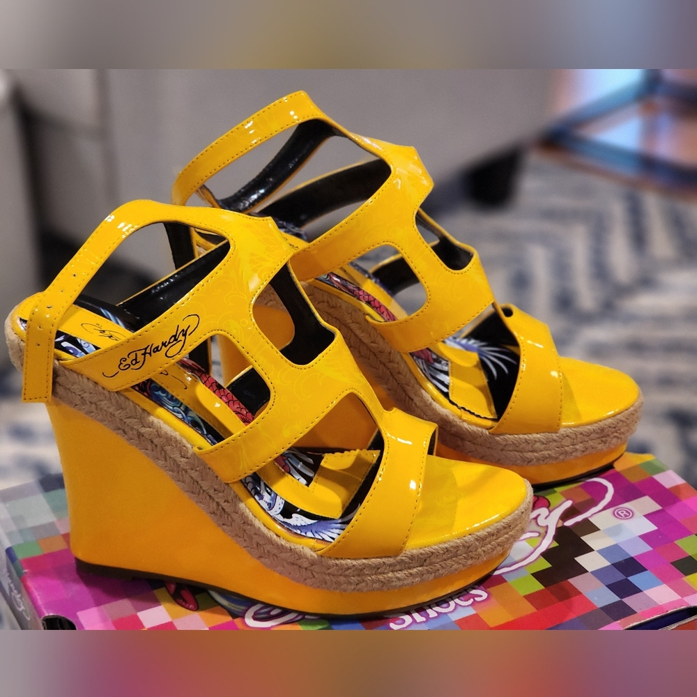 Ed Hardy Women's LA Jolla Wedge